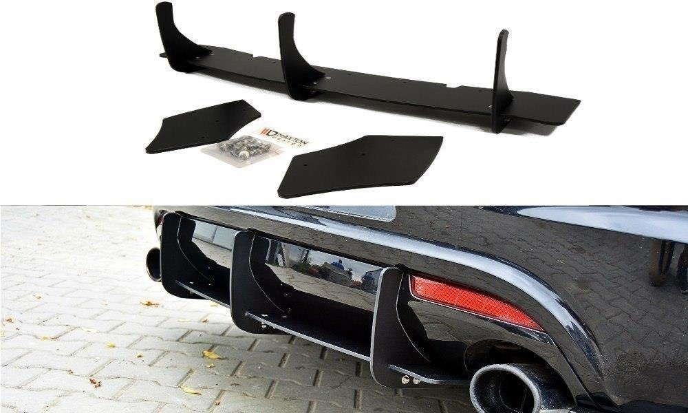 Maxton Design - für VW SCIROCCO R Diffusor Heck Ansatz für Diffusor für & Heck Ansatz Flaps Diffusor für - Aerowerk.
