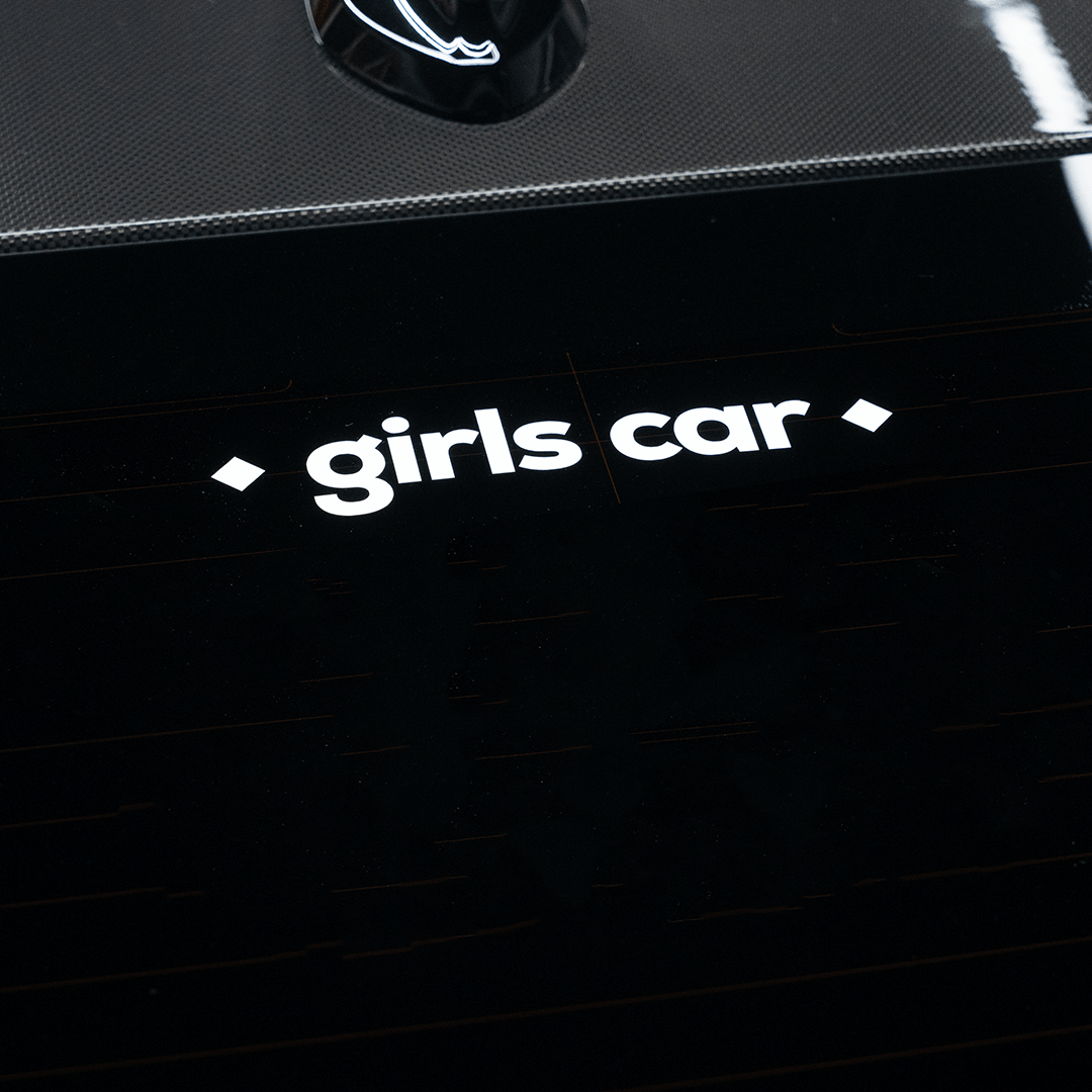 GIRLS CAR STICKER - Aerowerk.