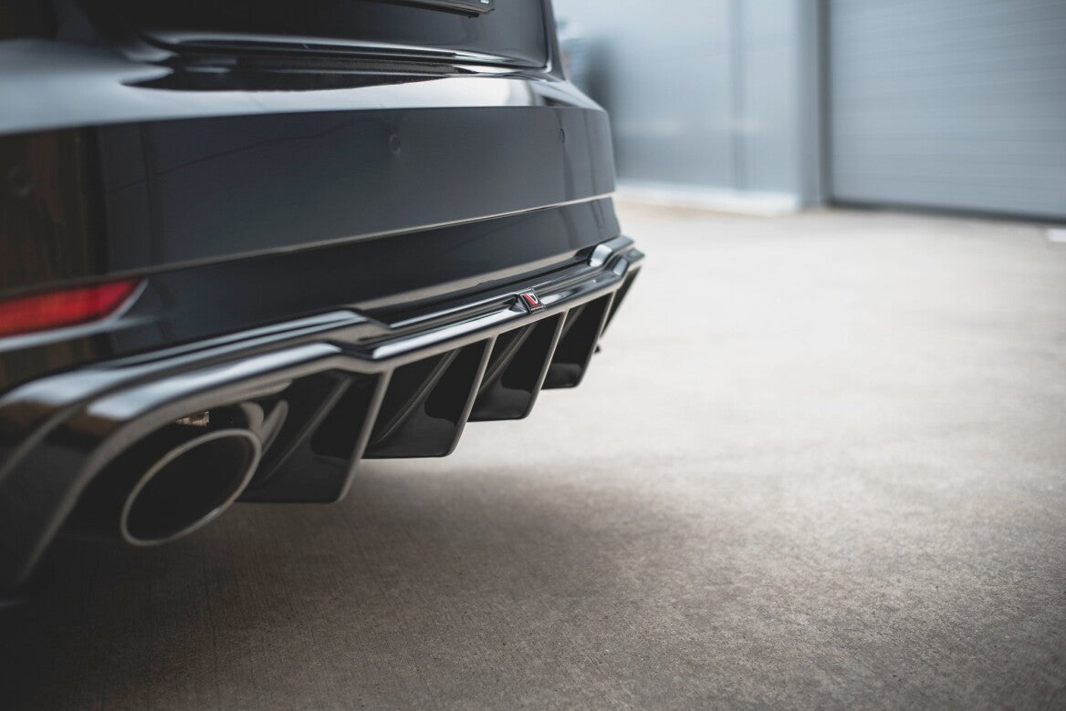 Heck Ansatz Diffusor V.2 für Audi RS3 8V Sportback Facelift - Aerowerk.