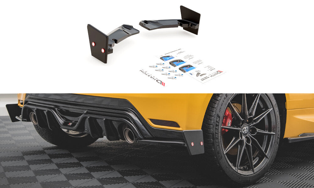 Heck Ansatz Flaps Diffusor +Flaps V.4 für Toyota GR Yaris - Aerowerk.