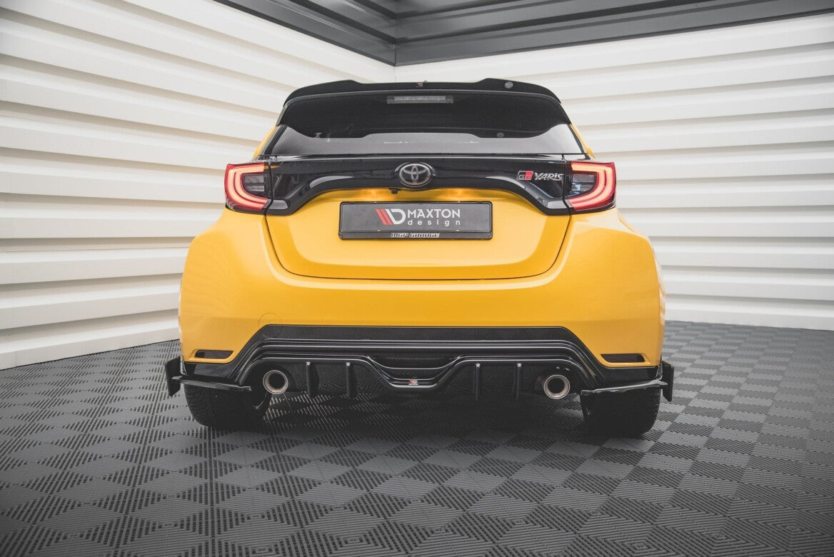 Heck Ansatz Flaps Diffusor +Flaps V.4 für Toyota GR Yaris - Aerowerk.