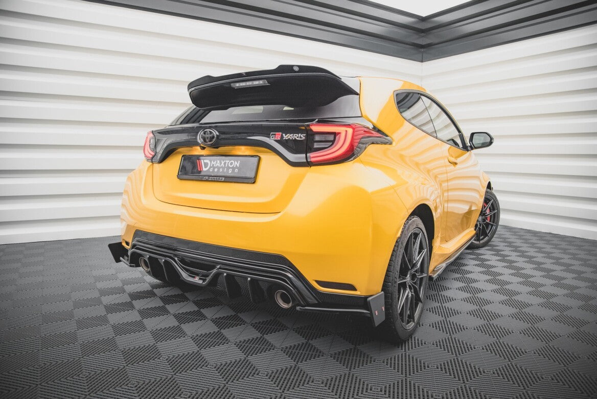 Heck Ansatz Flaps Diffusor +Flaps V.4 für Toyota GR Yaris - Aerowerk.