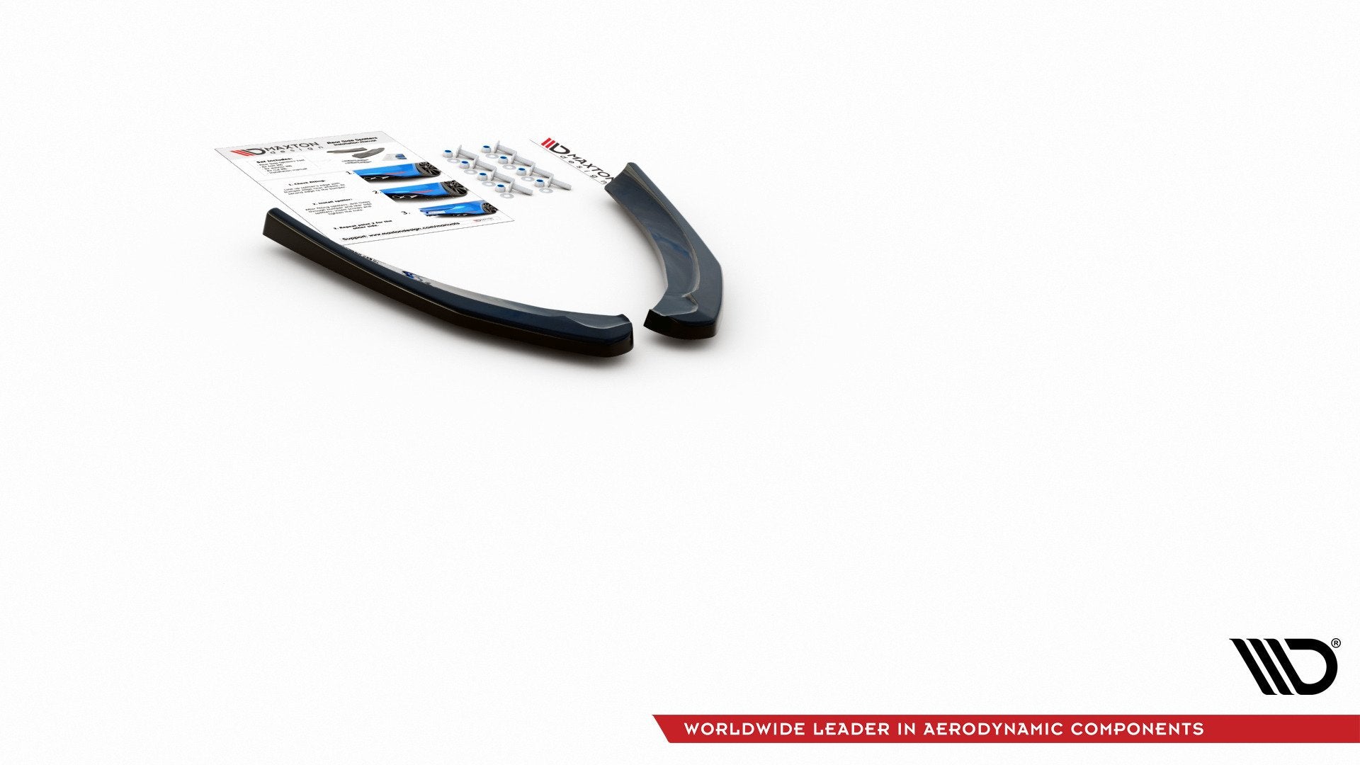 Maxton Design - Heck Ansatz Flaps Diffusor für Abarth 124 Spider - Aerowerk.