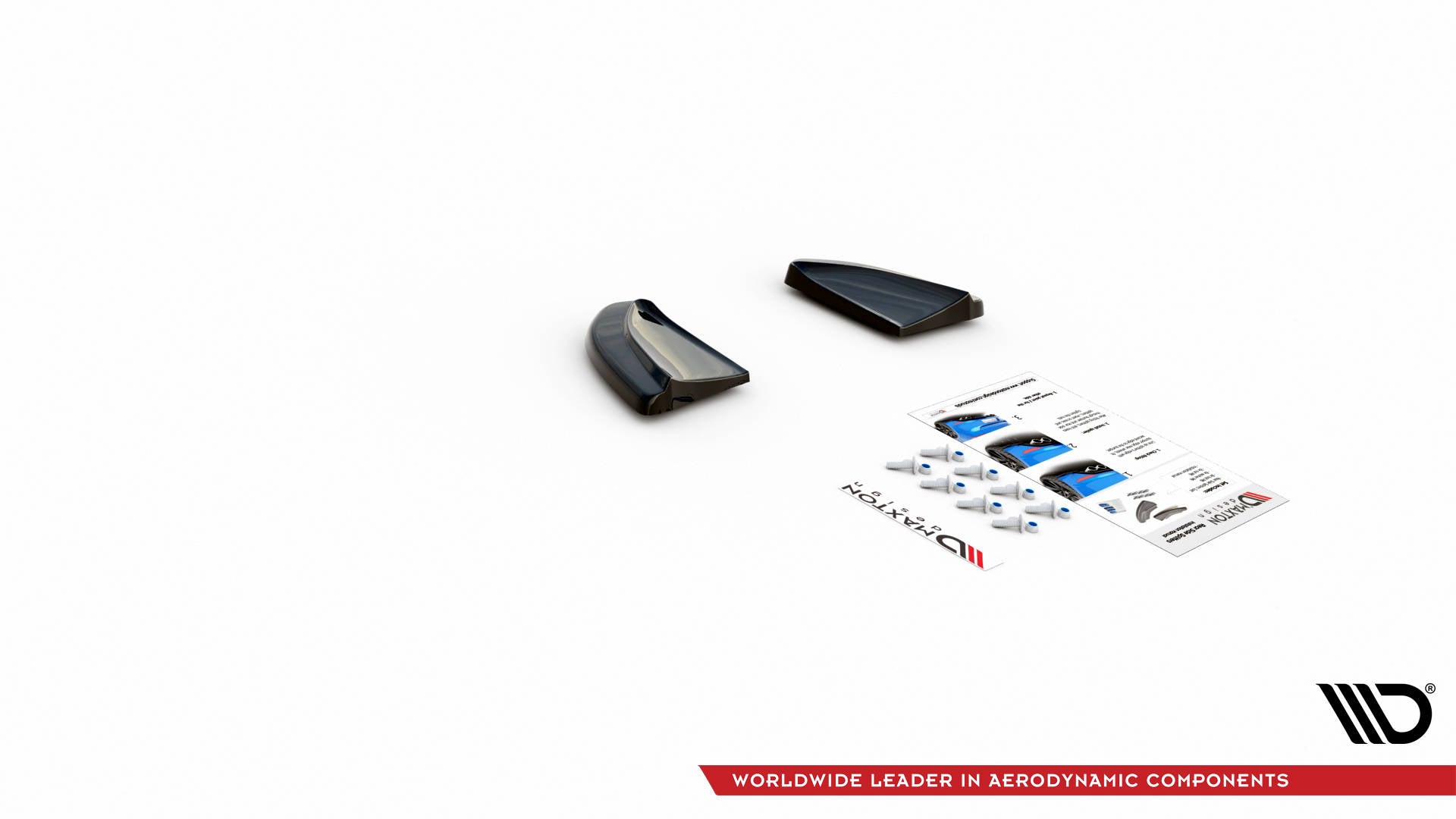 Maxton Design - Heck Ansatz Flaps Diffusor für Abarth 595 Mk1 Facelift - Aerowerk.