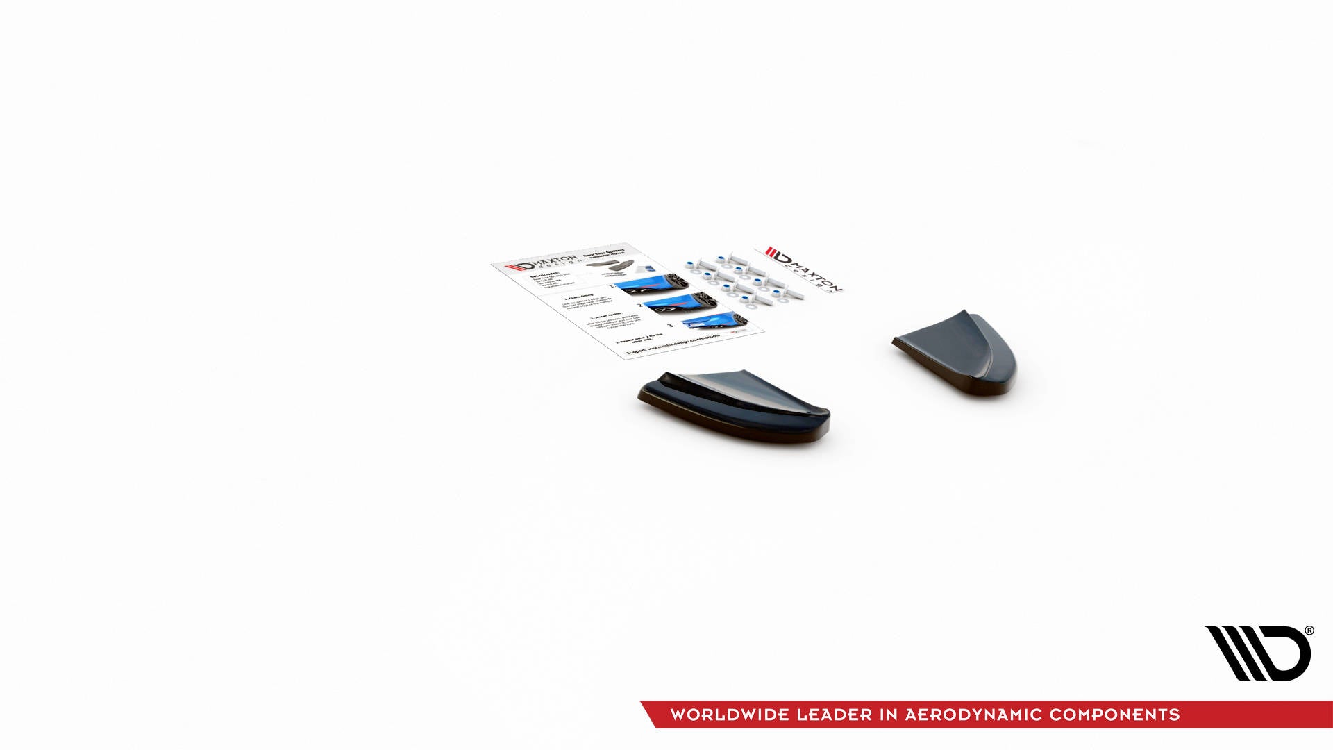 Maxton Design - Heck Ansatz Flaps Diffusor für Abarth 595 Mk1 Facelift - Aerowerk.