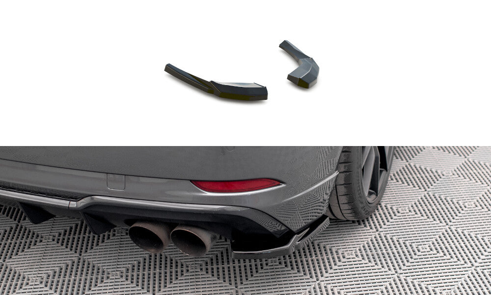 Heck Ansatz Flaps Diffusor für Audi S3 Sportback 8V Facelift - Aerowerk.