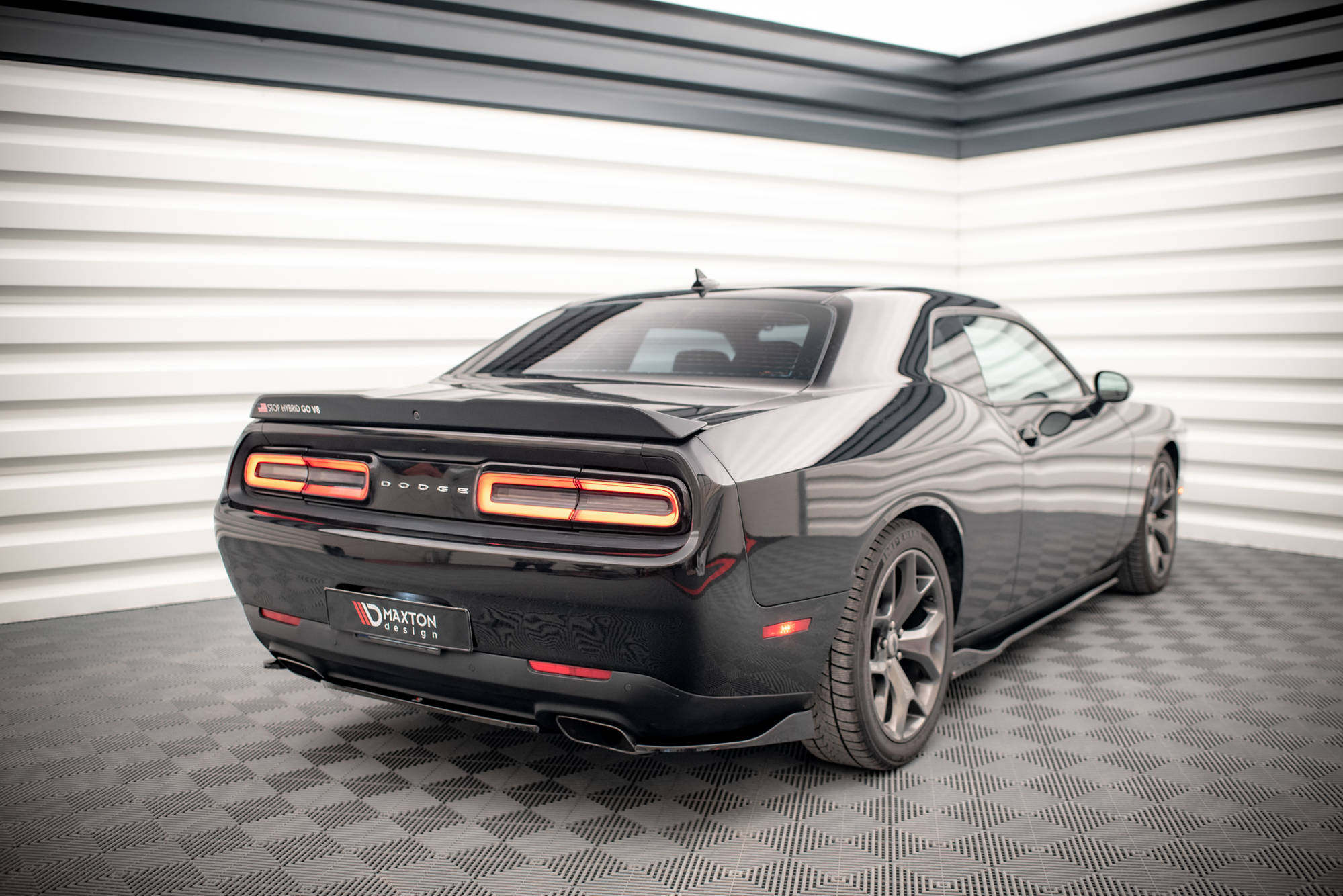 Maxton Design - Heck Ansatz Flaps Diffusor für Dodge Challenger GT Mk3 Facelift - Aerowerk.