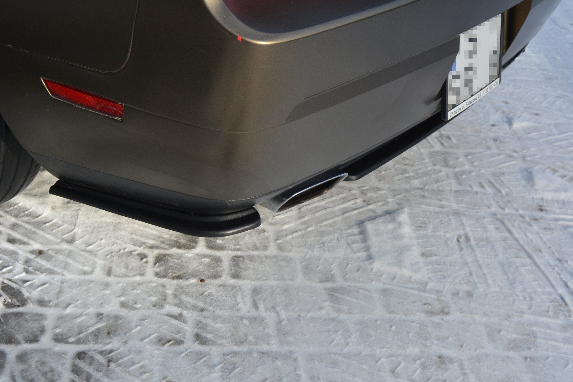 Maxton Design - Heck Ansatz Flaps Diffusor für DODGE CHALLENGER MK3. PHASE - I SRT8 COUPE - Aerowerk.