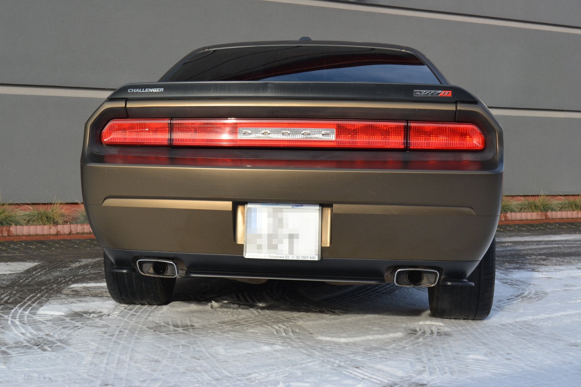 Maxton Design - Heck Ansatz Flaps Diffusor für DODGE CHALLENGER MK3. PHASE - I SRT8 COUPE - Aerowerk.
