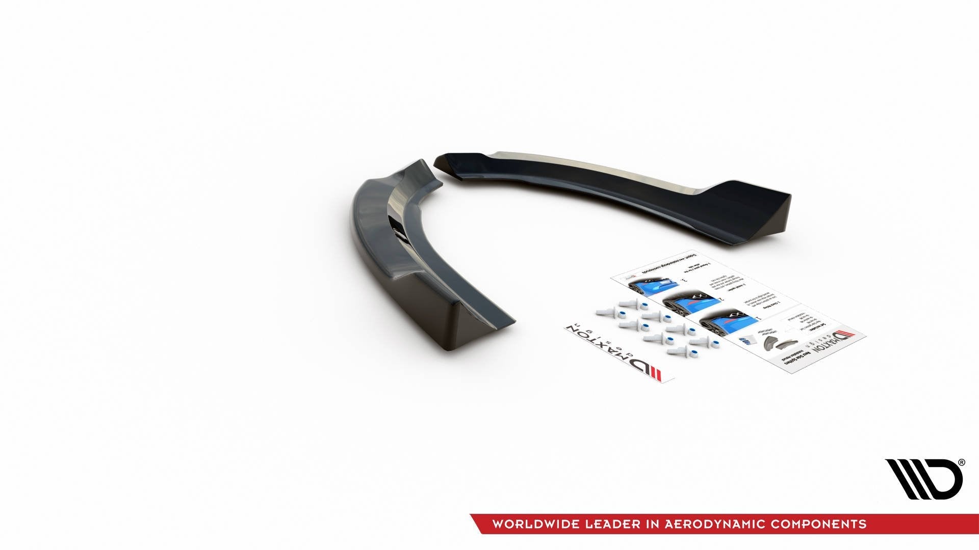 Maxton Design - Heck Ansatz Flaps Diffusor für Ford Escape Mk3 - Aerowerk.