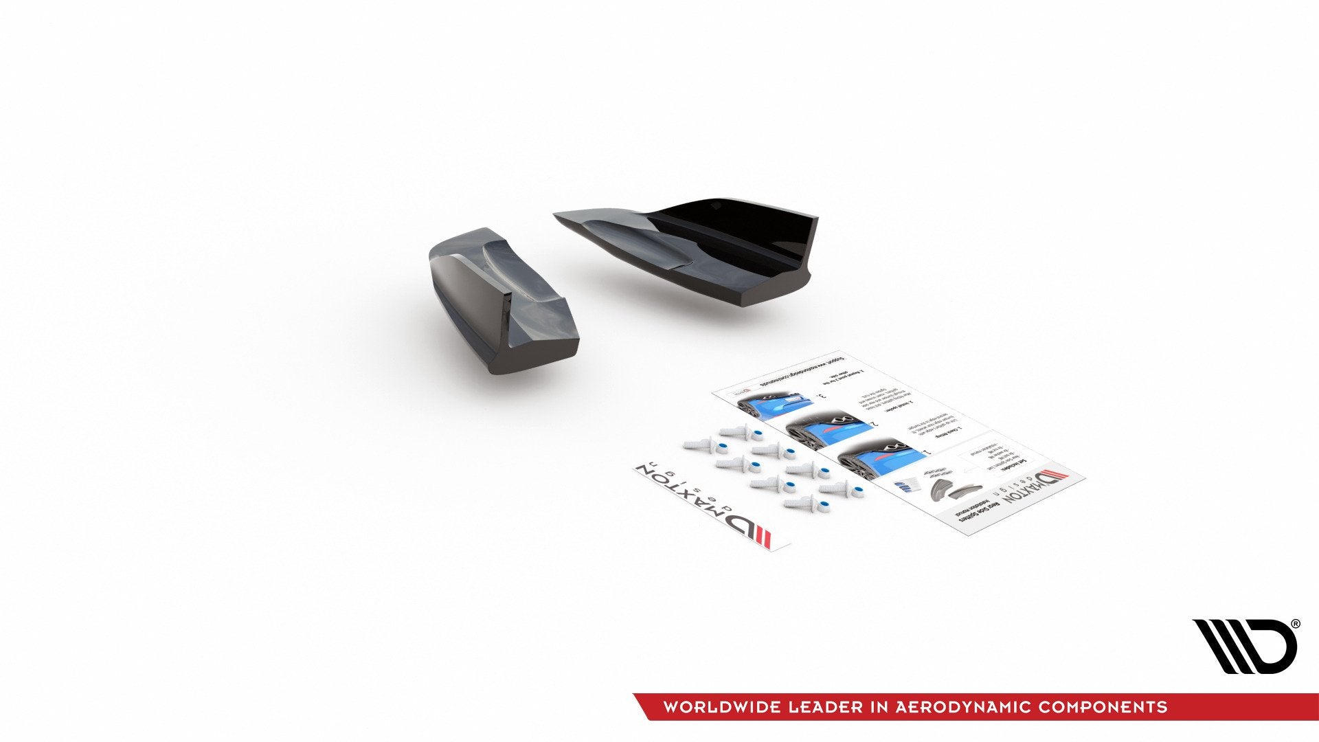 Maxton Design - Heck Ansatz Flaps Diffusor für Ford Fiesta 7 ST Facelift - Aerowerk.