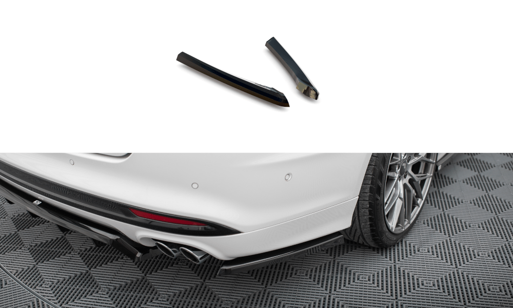 Maxton Design - Heck Ansatz Flaps Diffusor für Ford Mondeo Sport Mk5 Facelift / Fusion Sport Mk2 Facelift - Aerowerk.