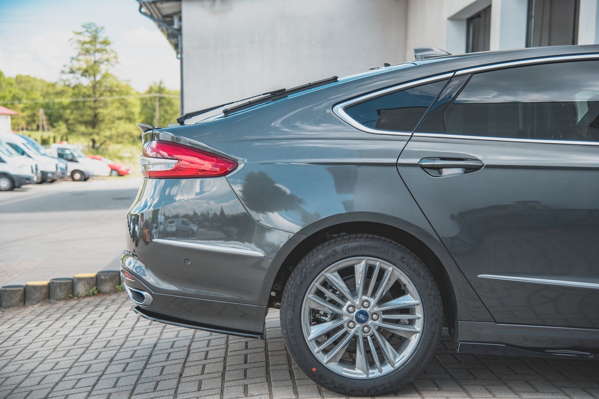 Maxton Design - Heck Ansatz Flaps Diffusor für Ford Mondeo Vignale Mk5 Facelift - Aerowerk.