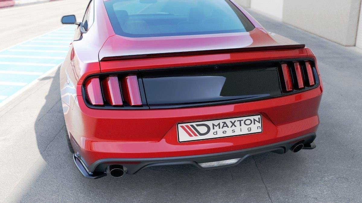 Maxton Design - Heck Ansatz Flaps Diffusor für Ford Mustang Mk6 - Aerowerk.