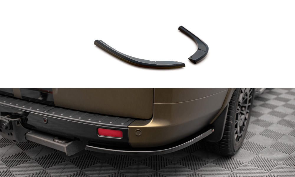 Maxton Design - Heck Ansatz Flaps Diffusor für Ford Tourneo Custom Mk1 Facelift - Aerowerk.