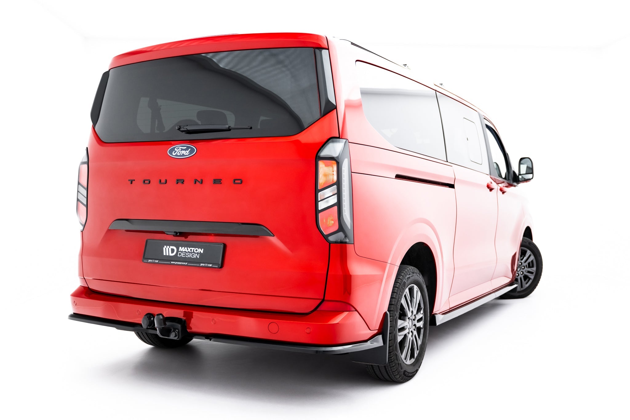 Maxton Design - Heck Ansatz Flaps Diffusor für Ford Transit Custom / Tourneo Custom Mk2 - Aerowerk.
