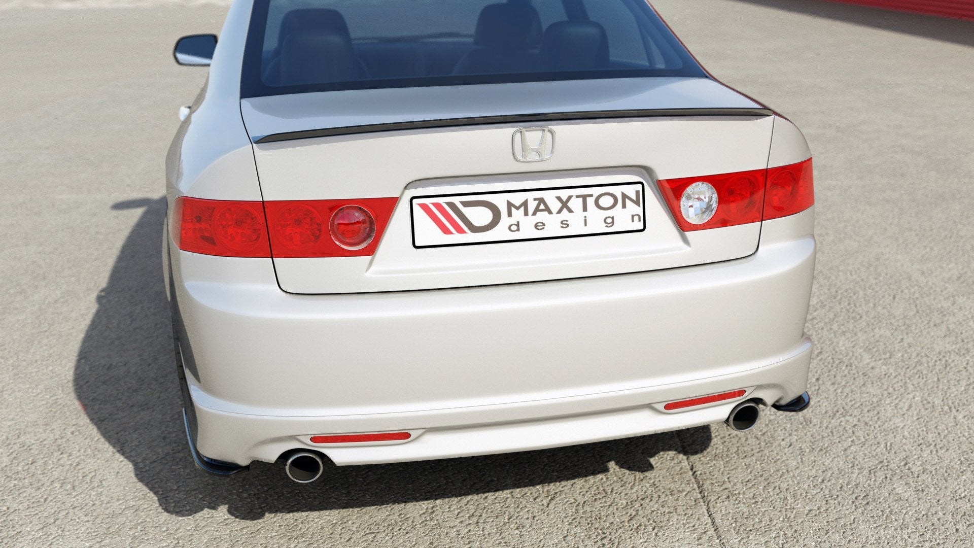 Maxton Design - Heck Ansatz Flaps Diffusor für HONDA ACCORD VII TYPE - S - Aerowerk.