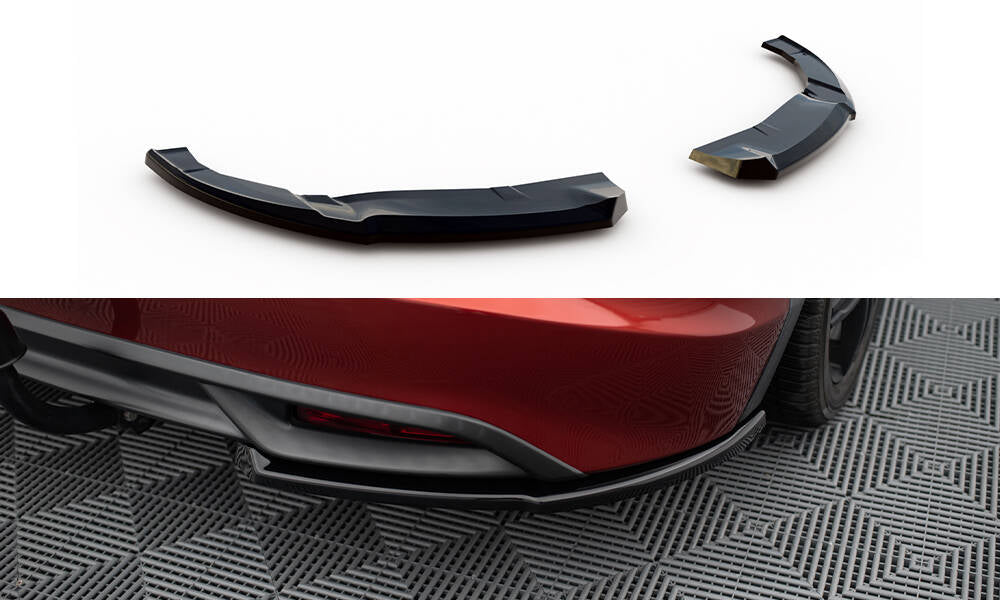 Maxton Design - Heck Ansatz Flaps Diffusor für Honda Civic Hatchback Mk9 - Aerowerk.