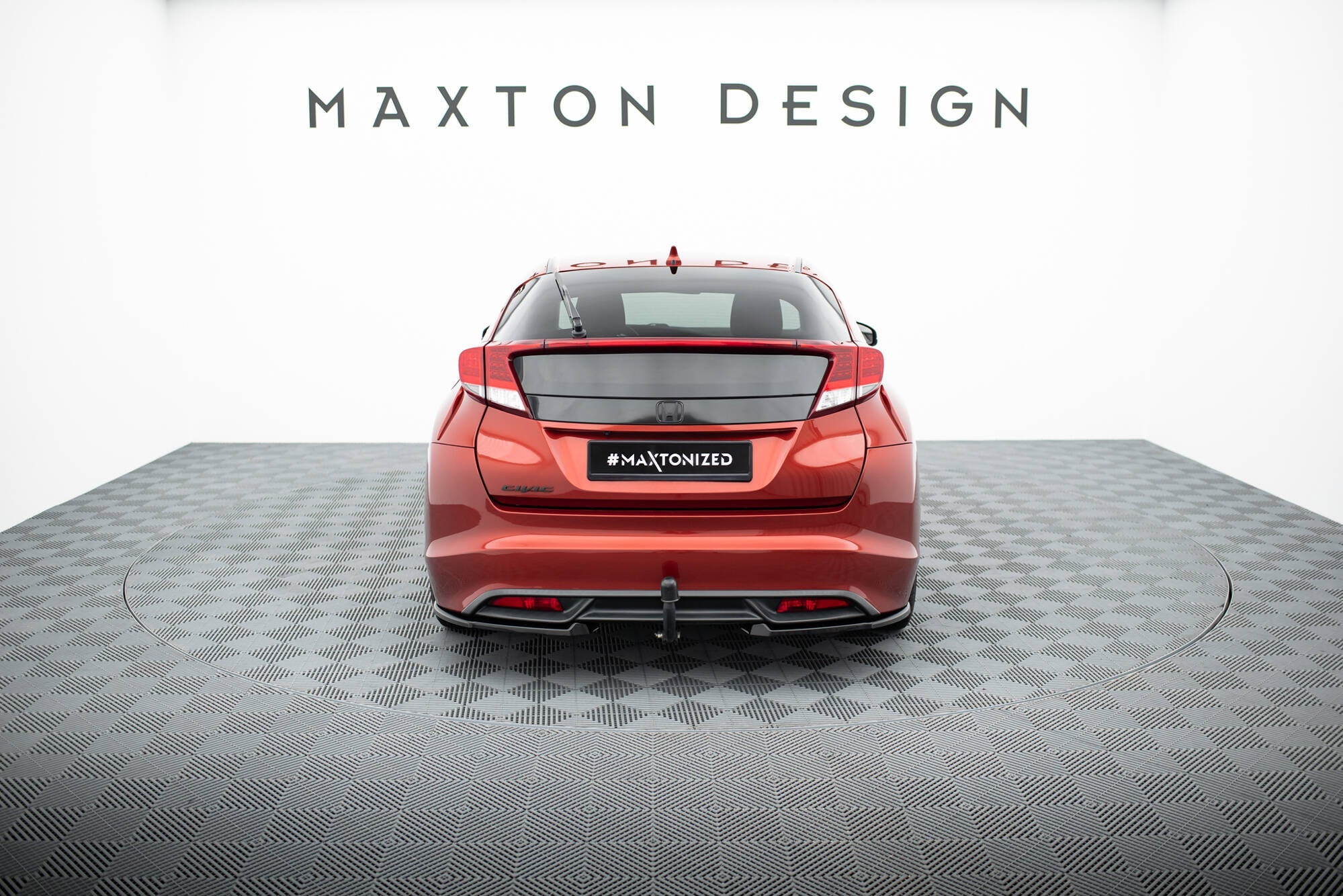 Maxton Design - Heck Ansatz Flaps Diffusor für Honda Civic Hatchback Mk9 - Aerowerk.
