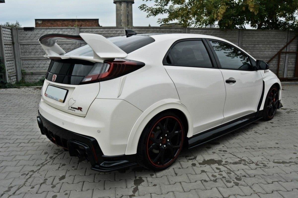 Maxton Design - Heck Ansatz Flaps Diffusor für HONDA CIVIC IX TYPE R - Aerowerk.