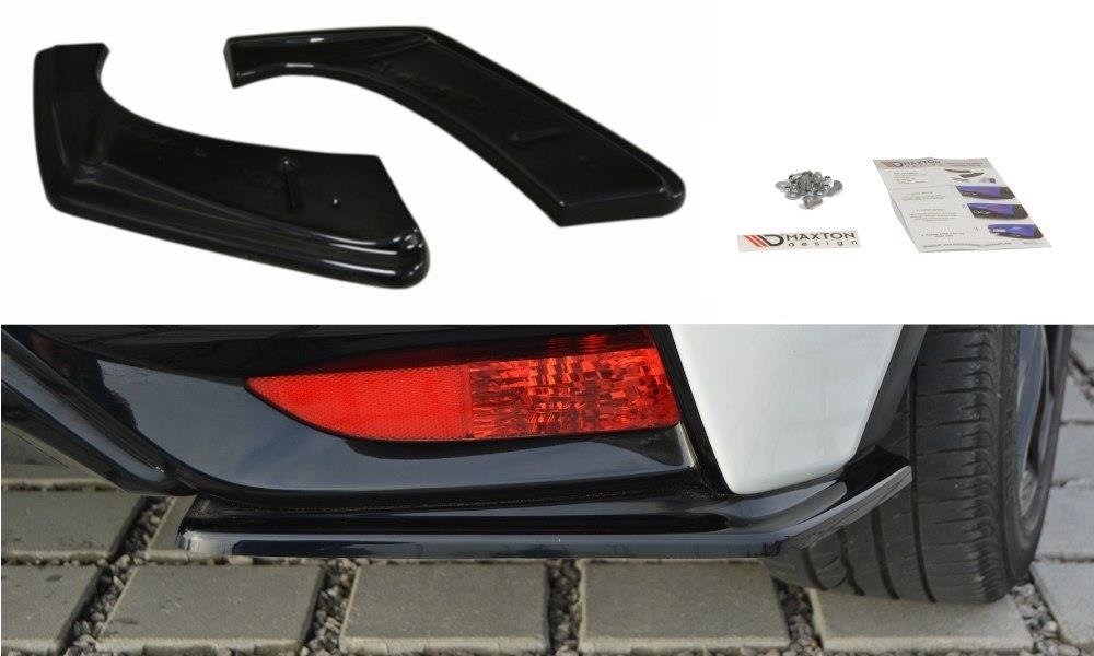 Maxton Design - Heck Ansatz Flaps Diffusor für Honda Civic Mk9 Facelift - Aerowerk.