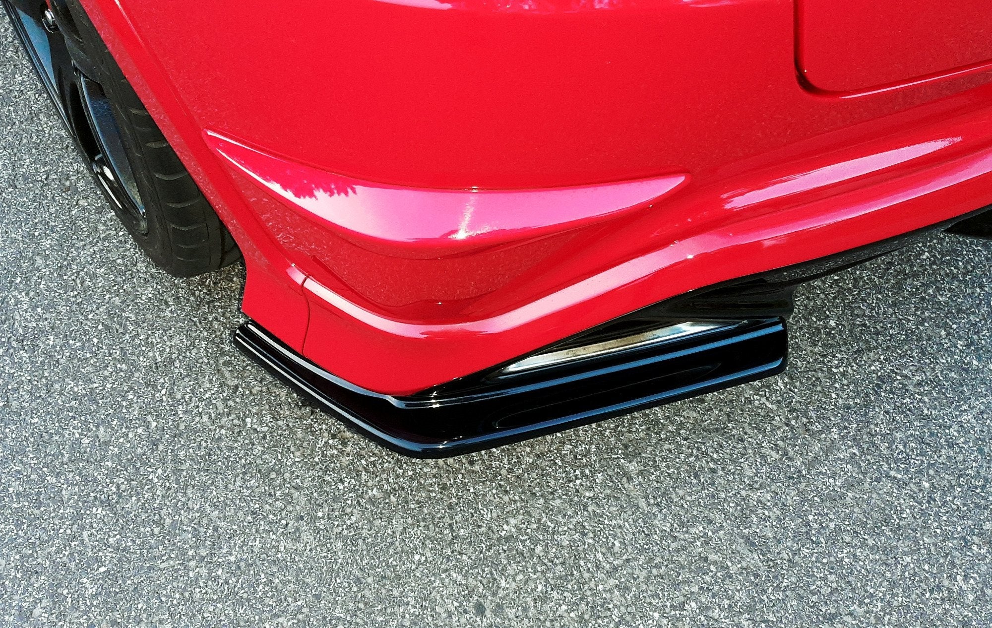 Maxton Design - Heck Ansatz Flaps Diffusor für HONDA CIVIC VIII TYPE - R GP - Aerowerk.