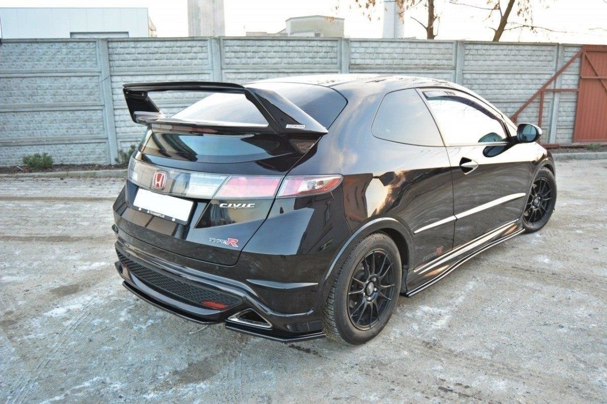 Maxton Design - Heck Ansatz Flaps Diffusor für HONDA CIVIC VIII TYPE S/R - Aerowerk.