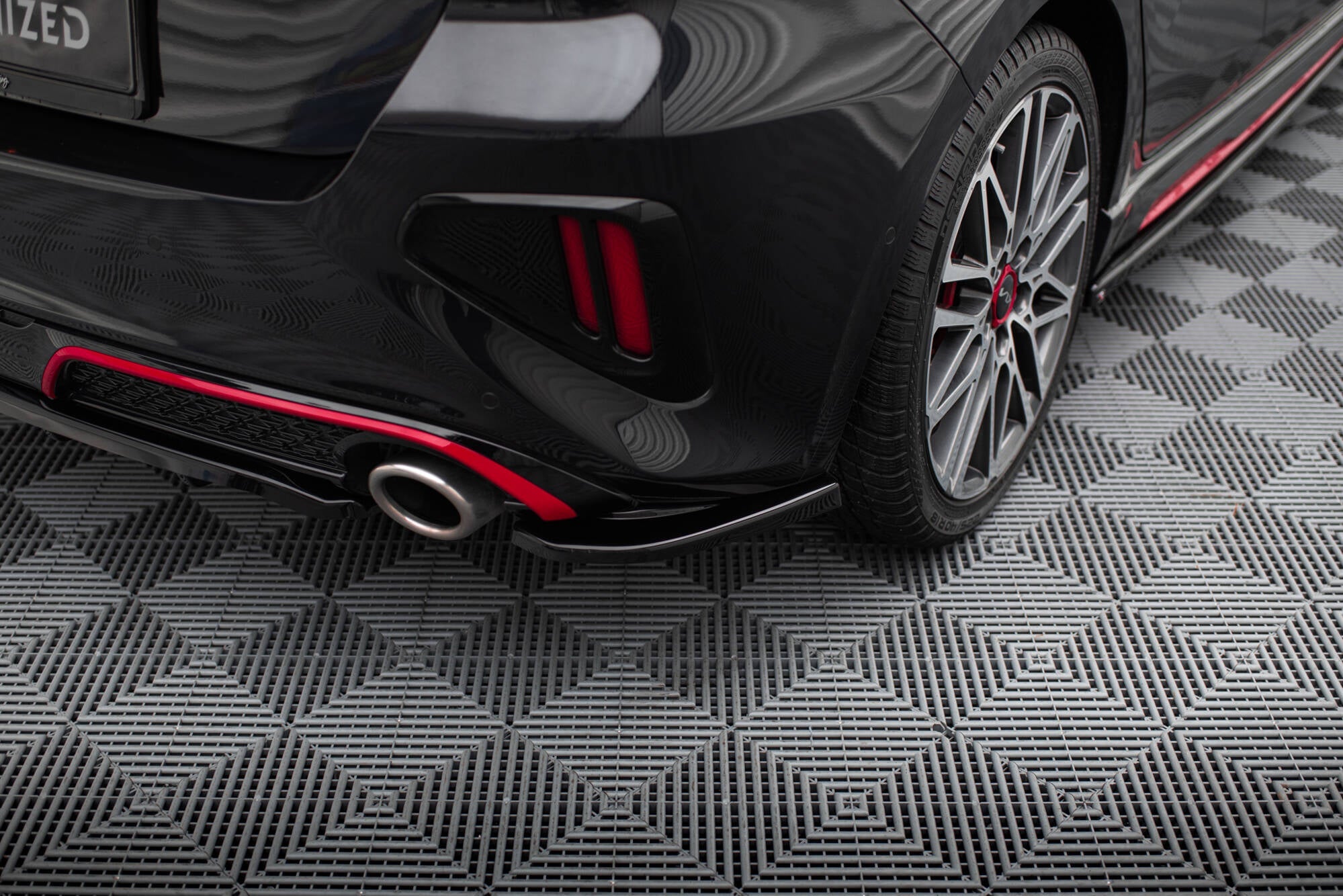Maxton Design - Heck Ansatz Flaps Diffusor für Kia Ceed GT Mk3 Facelift - Aerowerk.