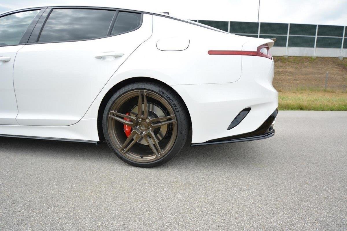 Maxton Design - Heck Ansatz Flaps Diffusor für KIA Kia Stinger Gt / GT - Line Mk1 - Aerowerk.