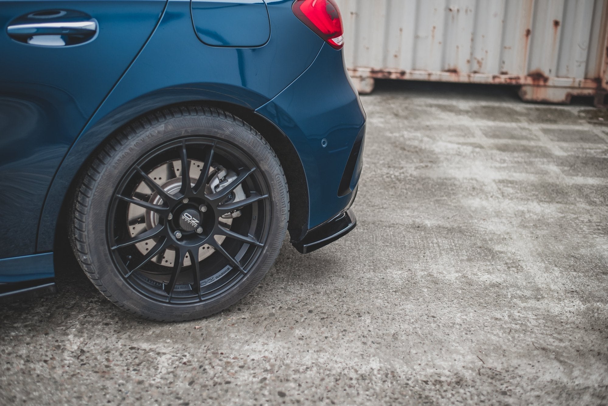 Maxton Design - Heck Ansatz Flaps Diffusor für Mercedes A35 AMG Aero Hatchback W177 - Aerowerk.