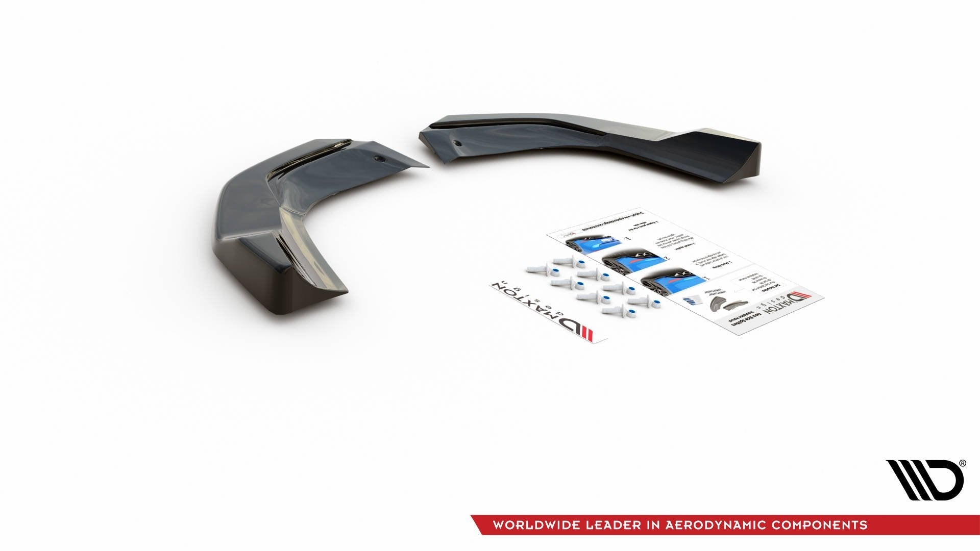 Maxton Design - Heck Ansatz Flaps Diffusor für Mercedes - AMG A 45 S Aero Pack W177 - Aerowerk.