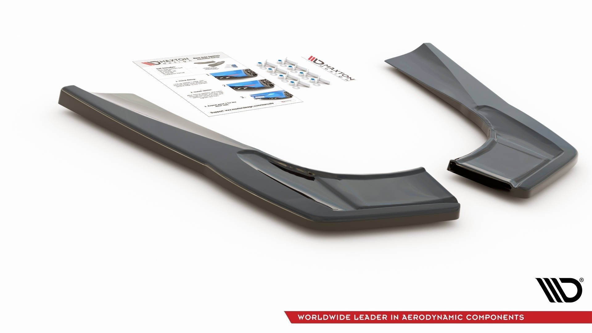 Maxton Design - Heck Ansatz Flaps Diffusor für Mercedes - AMG CLA 35 Aero / 45 Aero C118 - Aerowerk.