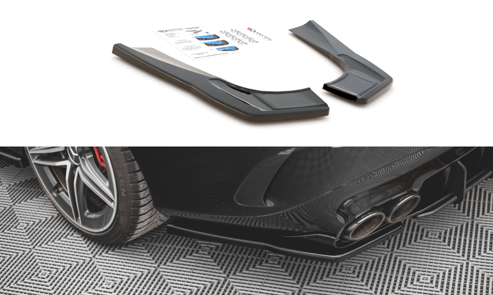 Maxton Design - Heck Ansatz Flaps Diffusor für Mercedes - AMG CLA 35 Aero / 45 Aero C118 - Aerowerk.