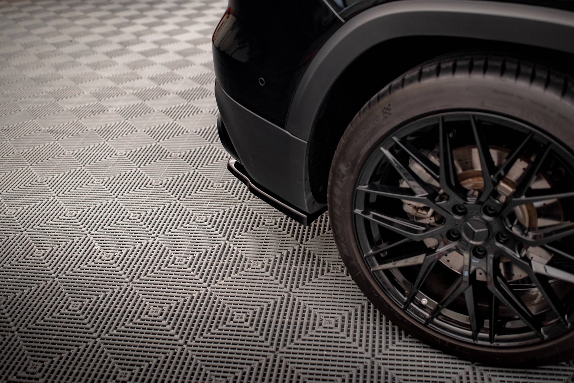 Maxton Design - Heck Ansatz Flaps Diffusor für Mercedes - AMG GLB 35 / AMG - Line X247 - Aerowerk.