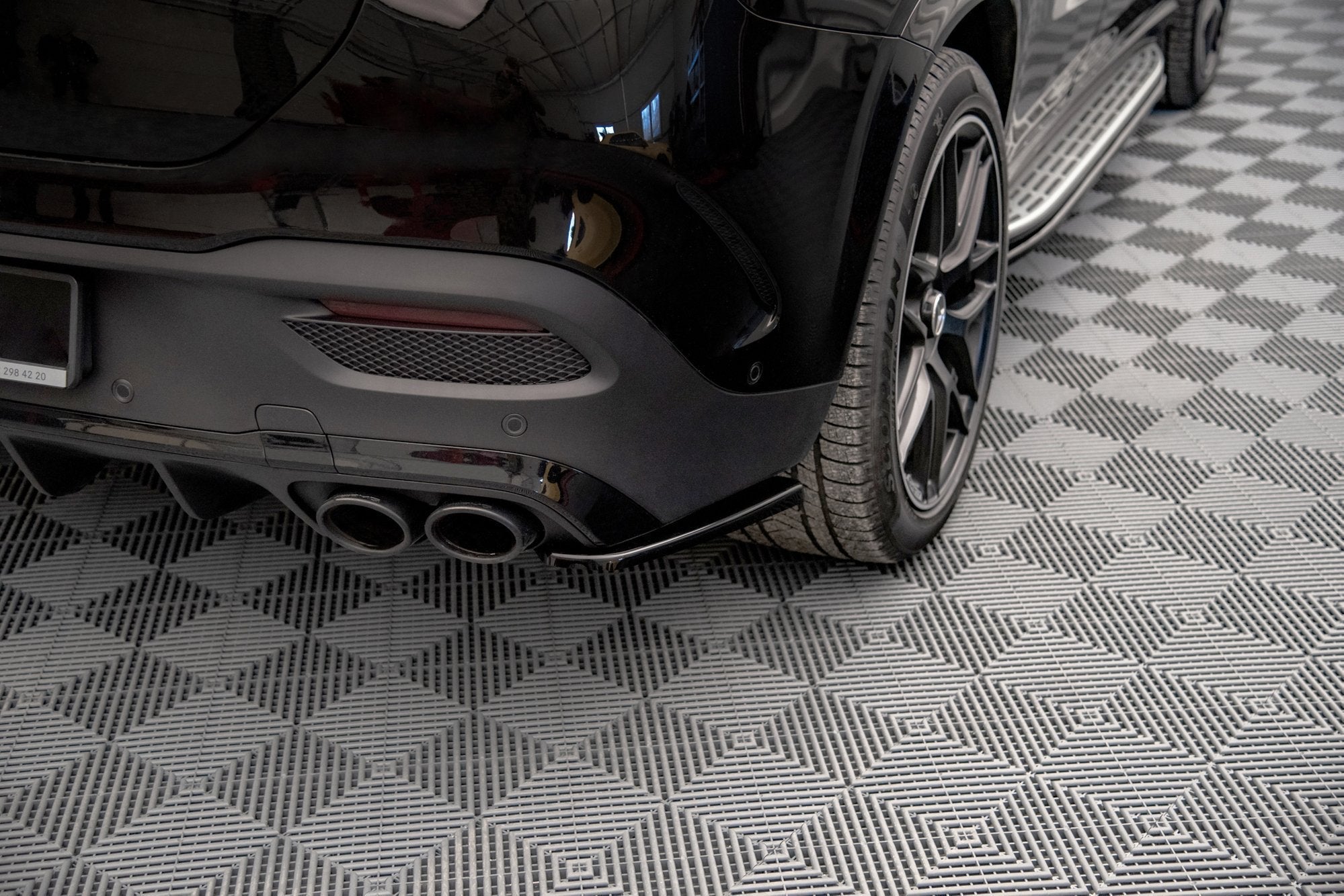 Maxton Design - Heck Ansatz Flaps Diffusor für Mercedes - AMG GLE 53 Coupe C167 / C167 Facelift - Aerowerk.