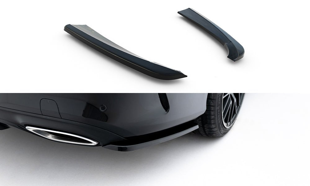 Maxton Design - Heck Ansatz Flaps Diffusor für MERCEDES - BENZ C - KLASSE W205 COUPE AMG - LINE - Aerowerk.