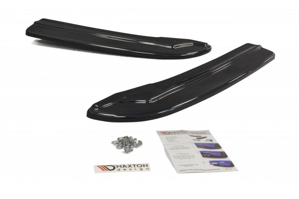 Maxton Design - Heck Ansatz Flaps Diffusor für Mercedes - Benz C Limousine / Kombi AMG - Line W204 / S204 - Aerowerk.