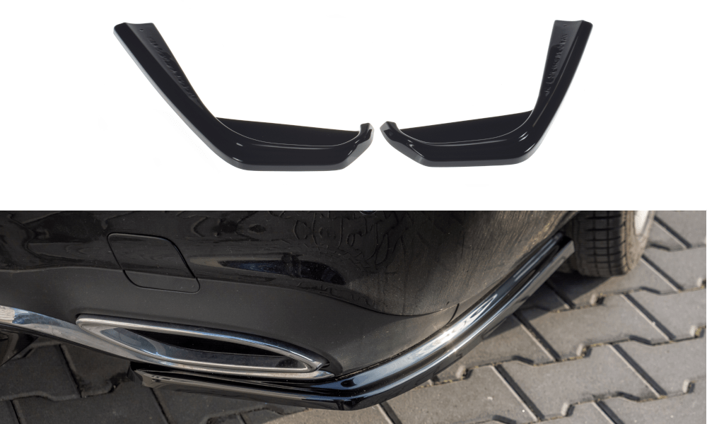 Maxton Design - Heck Ansatz Flaps Diffusor für Mercedes - Benz E43 AMG / AMG - Line Limousine / Kombi W213 / S213 - Aerowerk.
