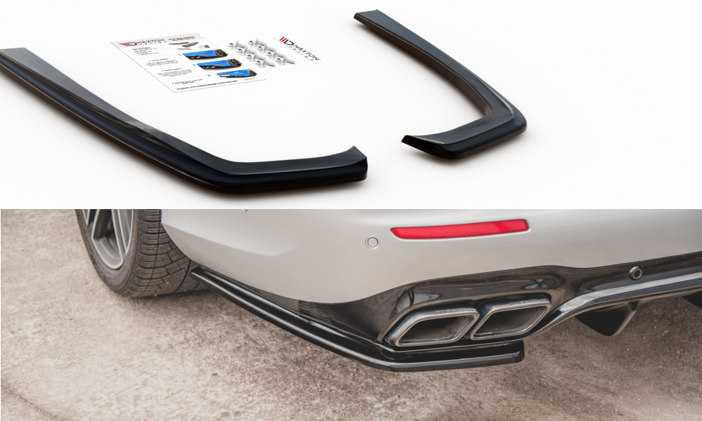 Maxton Design - Heck Ansatz Flaps Diffusor für Mercedes - Benz E63 AMG Kombi/Limousine S213/W213 - Aerowerk.