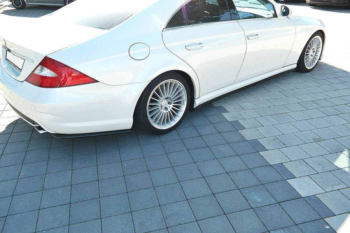 Maxton Design - Heck Ansatz Flaps Diffusor für Mercedes CLS C219 55AMG - Aerowerk.