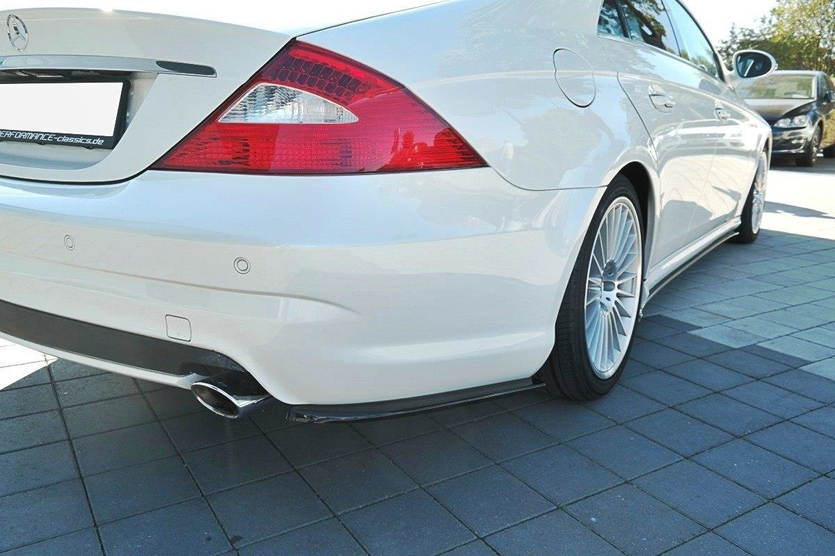 Maxton Design - Heck Ansatz Flaps Diffusor für Mercedes CLS C219 55AMG - Aerowerk.
