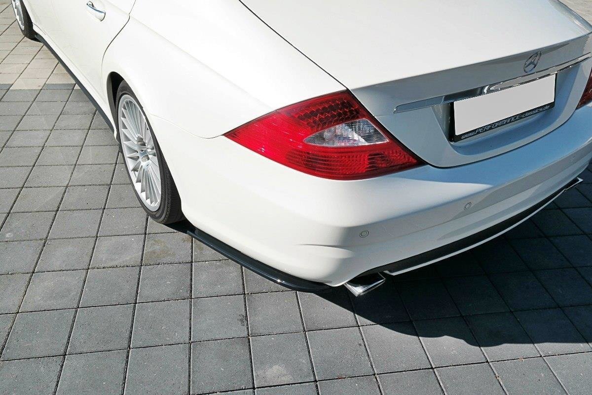 Maxton Design - Heck Ansatz Flaps Diffusor für Mercedes CLS C219 55AMG - Aerowerk.