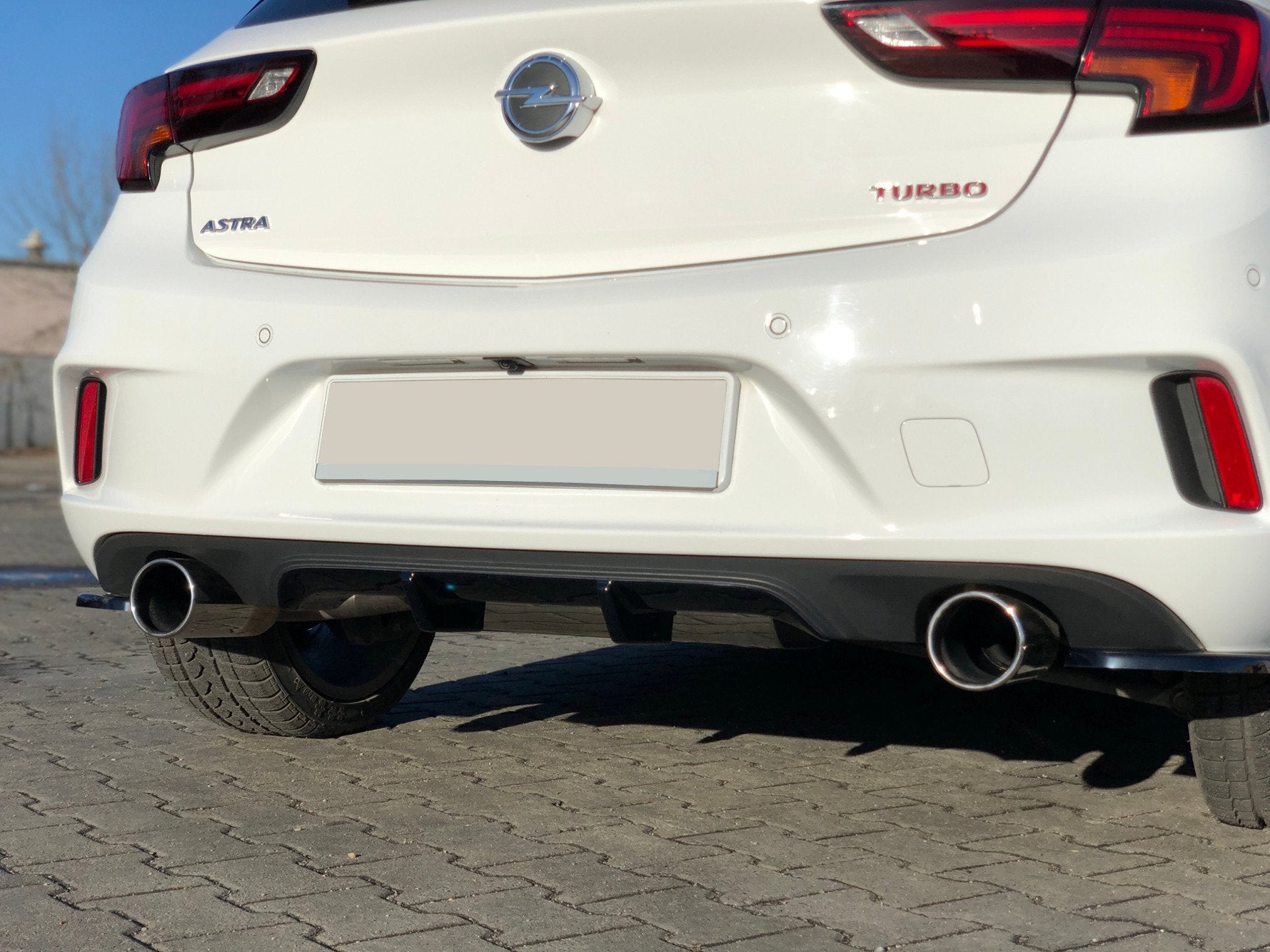 Maxton Design - Heck Ansatz Flaps Diffusor für OPEL ASTRA K OPC - LINE - Aerowerk.