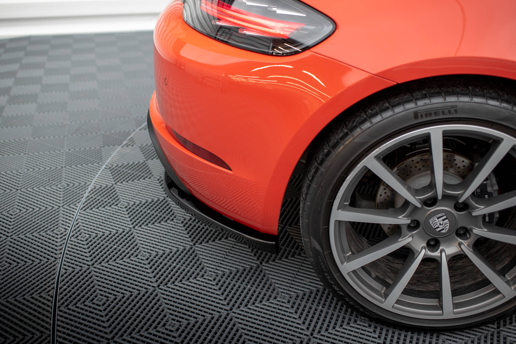Maxton Design - Heck Ansatz Flaps Diffusor für Porsche 718 Cayman 982c - Aerowerk.