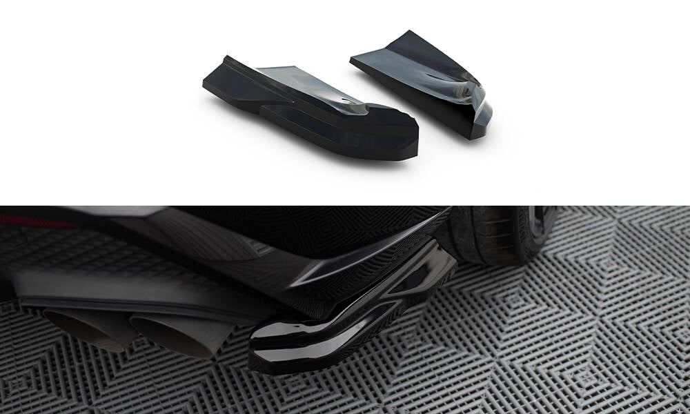 Maxton Design - Heck Ansatz Flaps Diffusor für Porsche Macan GTS Mk1 Facelift 2 - Aerowerk.