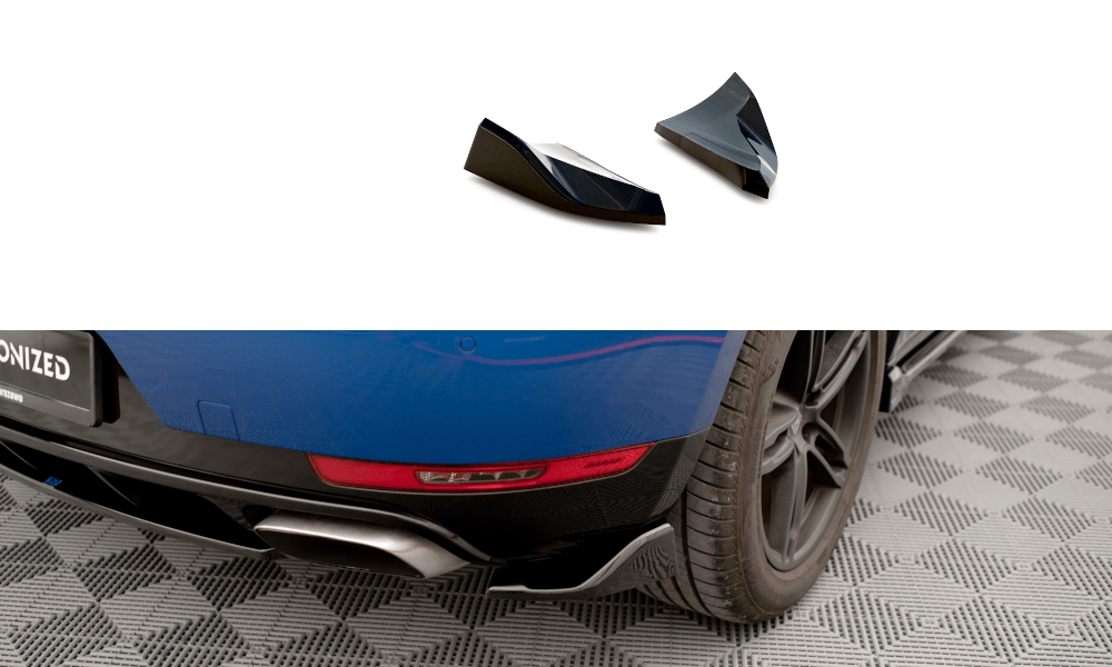 Maxton Design - Heck Ansatz Flaps Diffusor für Porsche Macan Mk1 - Aerowerk.
