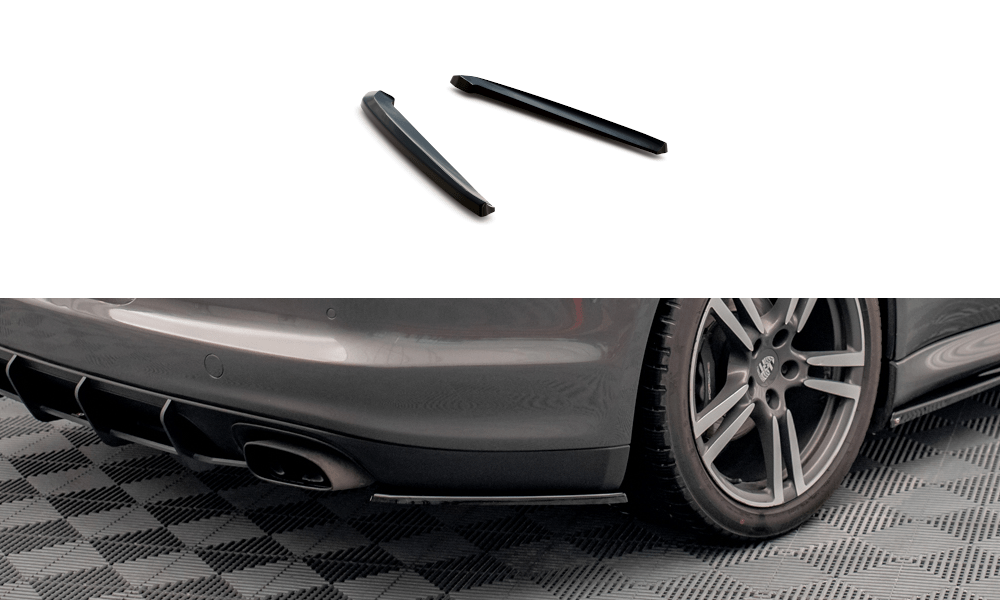 Maxton Design - Heck Ansatz Flaps Diffusor für Porsche Panamera / Panamera Diesel 970 - Aerowerk.