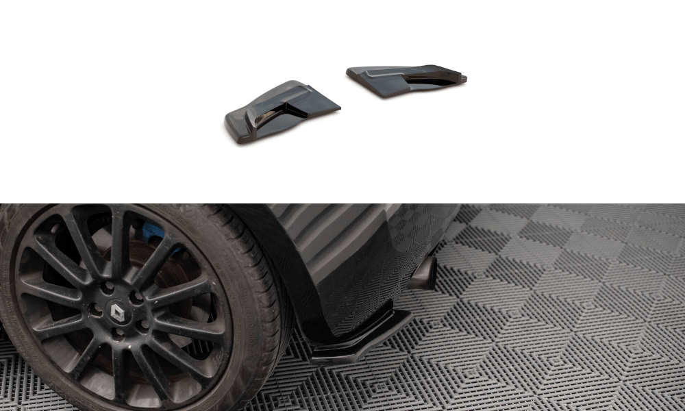 Maxton Design - Heck Ansatz Flaps Diffusor für RENAULT CLIO III RS - Aerowerk.