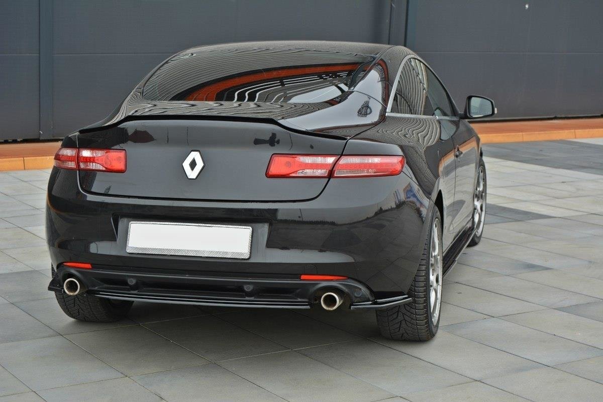 Maxton Design - Heck Ansatz Flaps Diffusor für Renault Laguna mk 3 Coupe schwarz matt - Aerowerk.