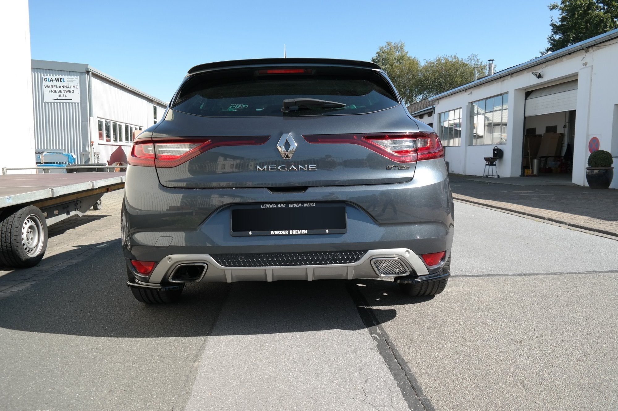 Maxton Design - Heck Ansatz Flaps Diffusor für Renault Megane Mk.4 GT - Line - Aerowerk.